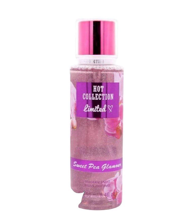 HOT COLLECTION SWEET PEA GLAMOUR BODY MIST 250ML - 1