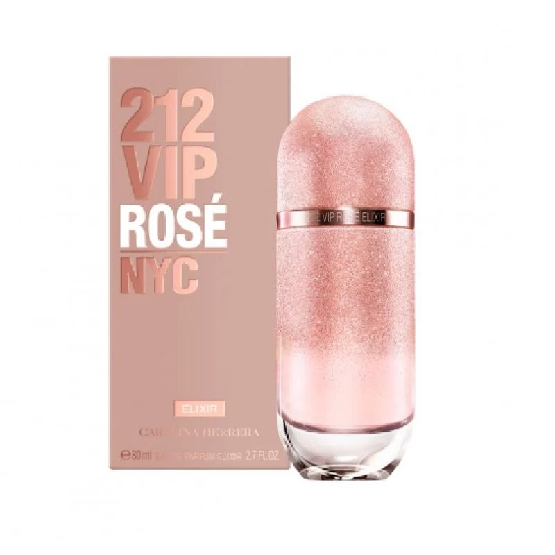 CAROLINA HERRERA 212 VIP ROSE ELIXIR WOMAN EDP 80ML - 1