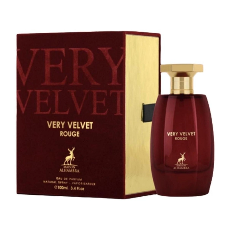 MAISON ALHAMBRA VERY VELVET ROUGE EDP 100ML - 1