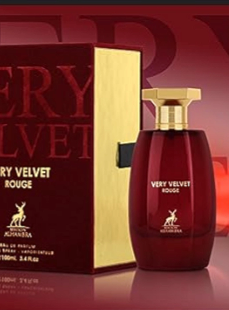 MAISON ALHAMBRA VERY VELVET ROUGE EDP 100ML - 4