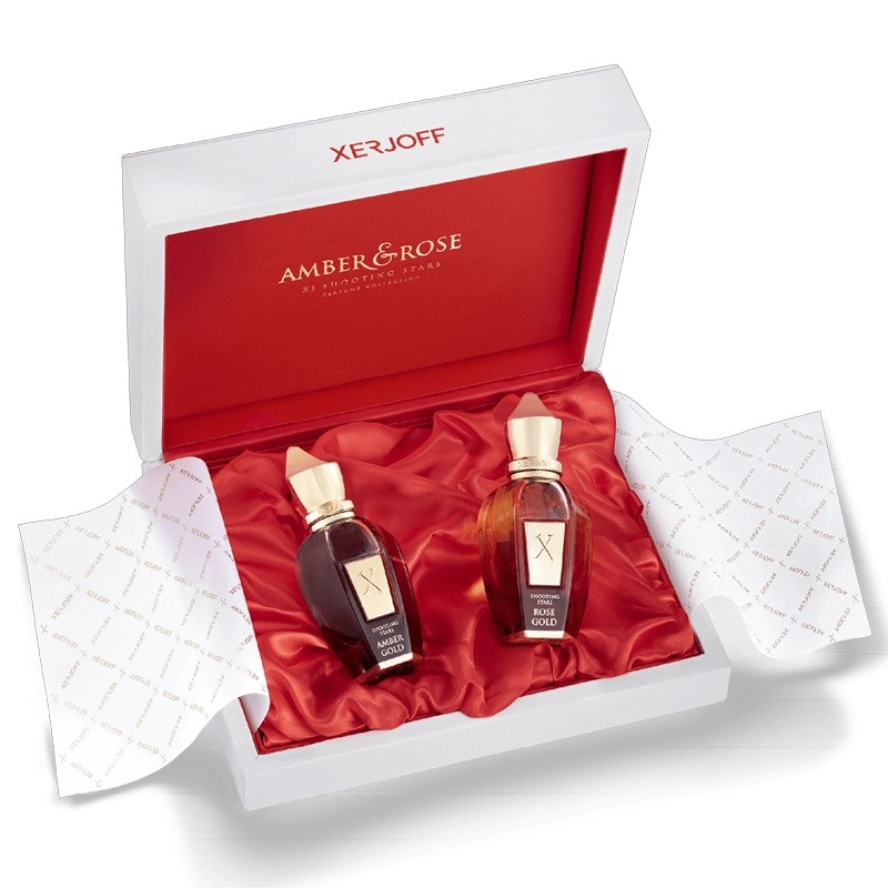 XERJOFF XJ SHOOTING STARS AMBER & ROSES GOLD SET 2X50ML - 2