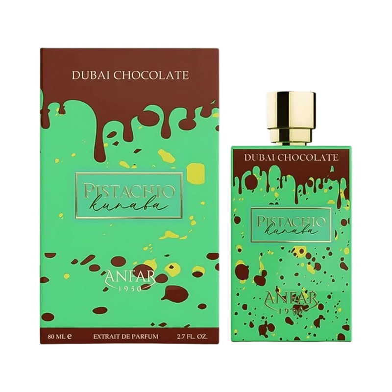 ANFAR PISTACHIO KUNAFA DUBAI CHOCOLATE EXTRAIT PARFUM 80ML - 1