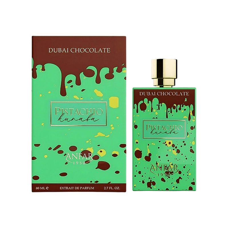 ANFAR PISTACHIO KUNAFA DUBAI CHOCOLATE EXTRAIT PARFUM 80ML - 3
