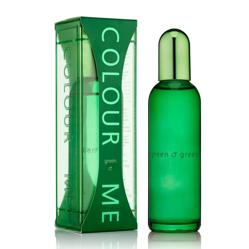 MILTON LLOYD COLOUR ME GREEN MEN EDP 90ML - 1