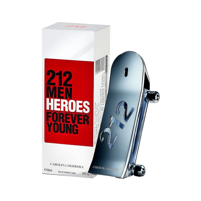 CAROLINA HERRERA 212 MEN HEROES EDT 90ML - 2