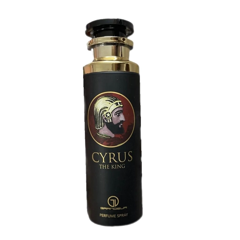 GRANDEUR CYRUS THE KING MEN BODY SPRAY 200ML - 3