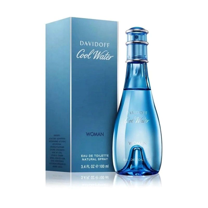 DAVIDOFF COOL WATER WOMAN EDT 100ML - 3