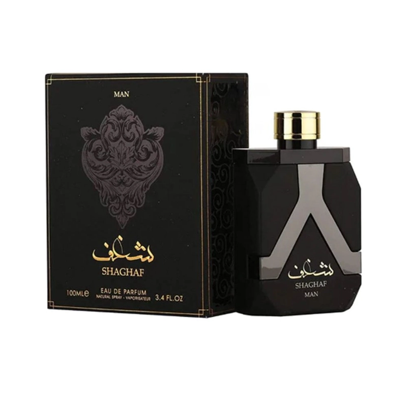 ASDAAF SHAGHAF MEN (BLACK) EDP 100ML - 3