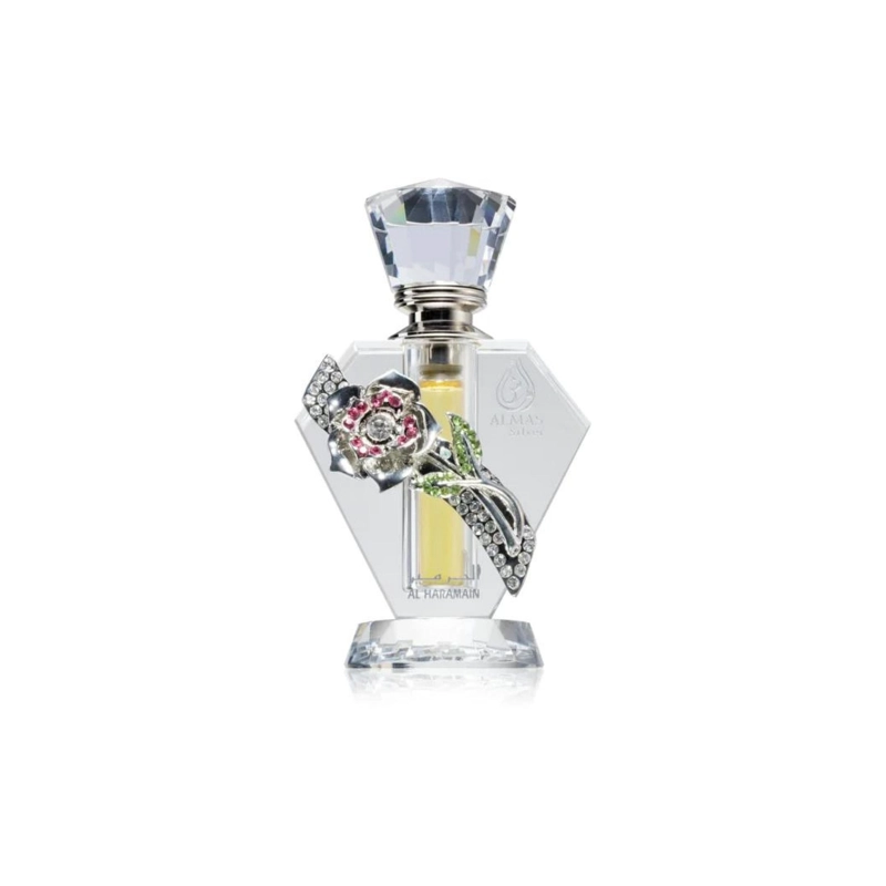 AL HARAMAIN ALMAS SILVER OLEO PERFUMADO 10ML - 3