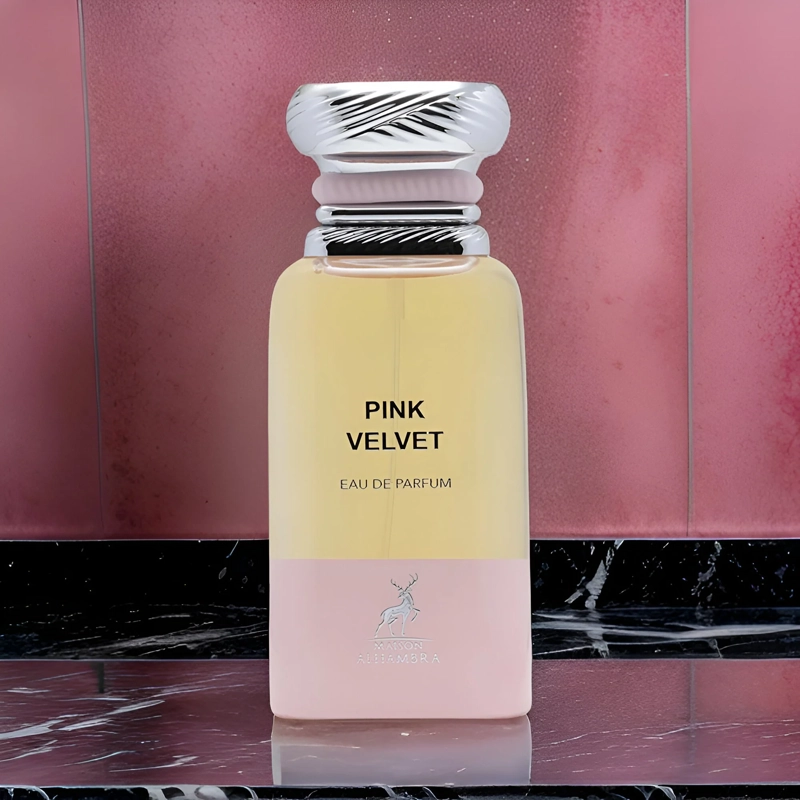 MAISON ALHAMBRA PINK VELVET WOMAN EDP 80ML. - 1