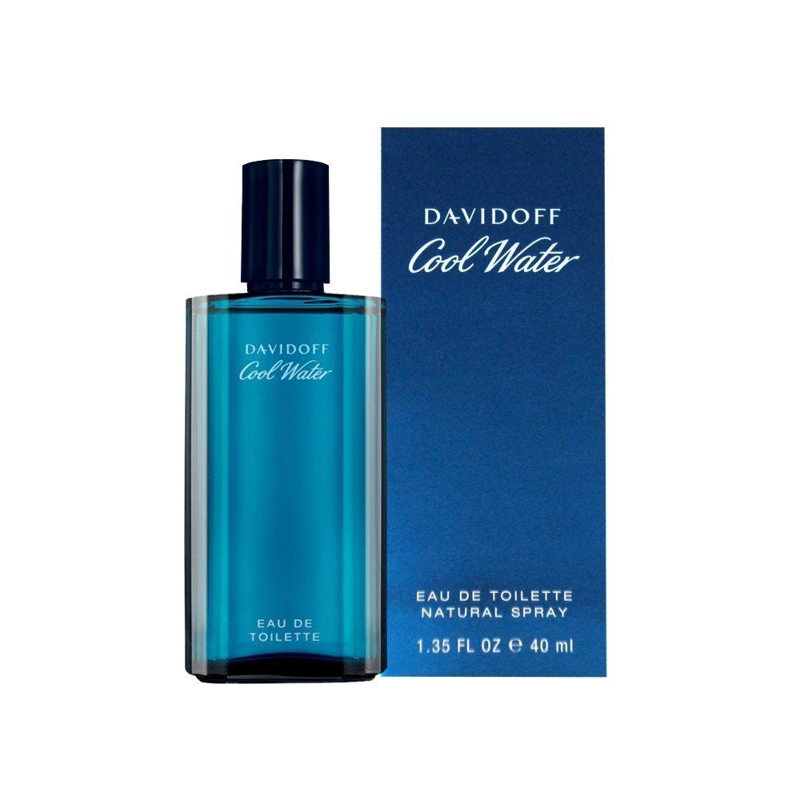 DAVIDOFF COOL WATER MEN EDT 40ML - 1