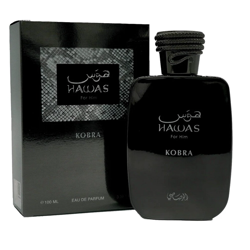 RASASI HAWAS KOBRA MEN EDP 100ML - 3