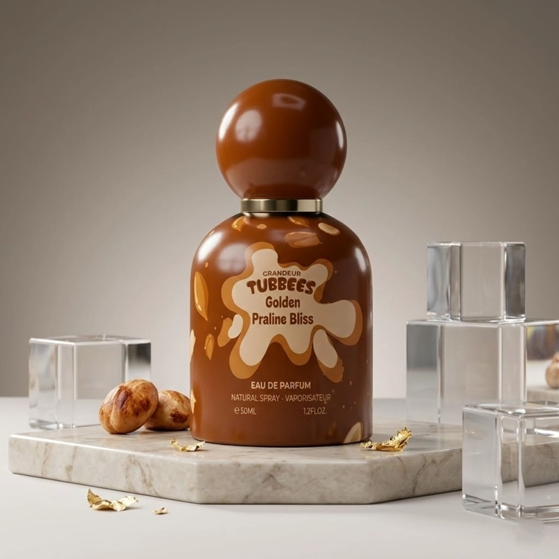 GRANDEUR TUBBEES IN A TUB GOLDEN PRALINE BLISS EDP 50ML - 3