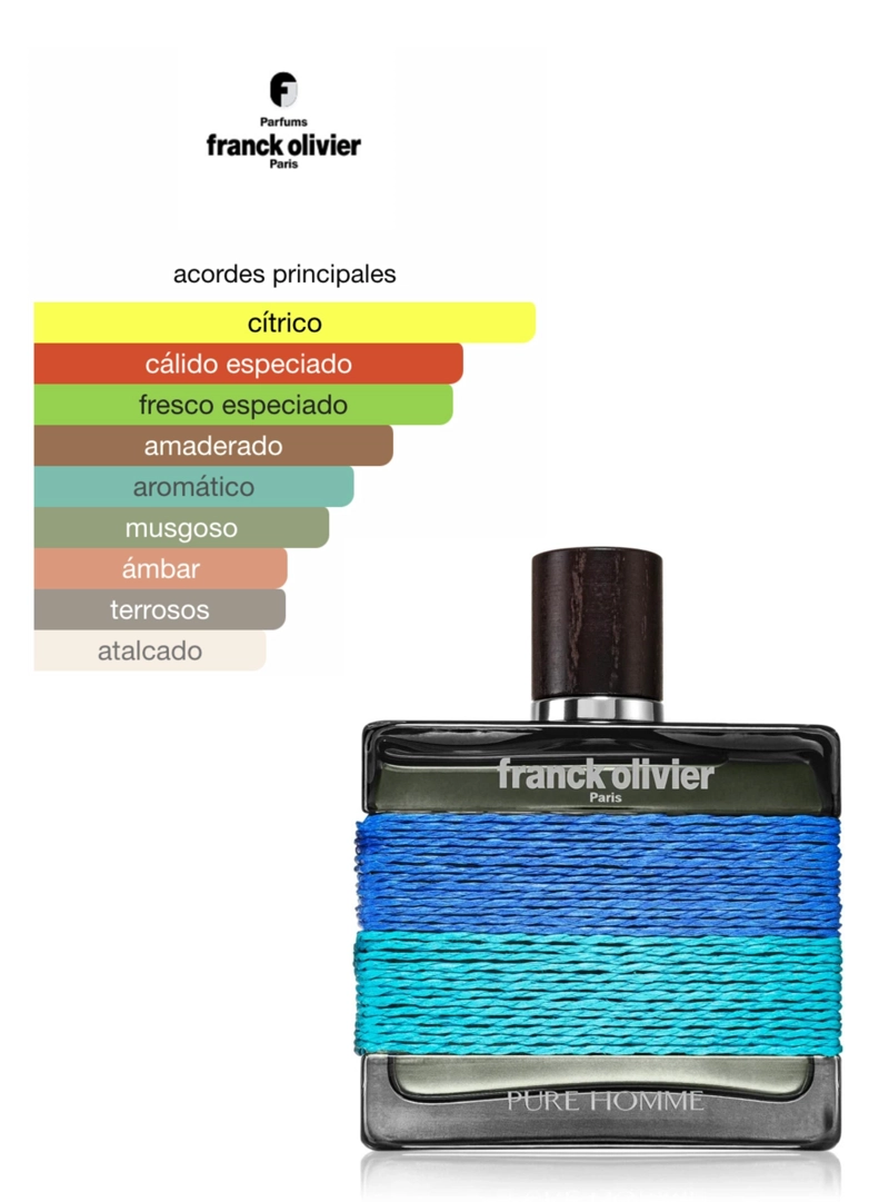 FRANCK OLIVER PURE HOMME EDT 100ML - 4