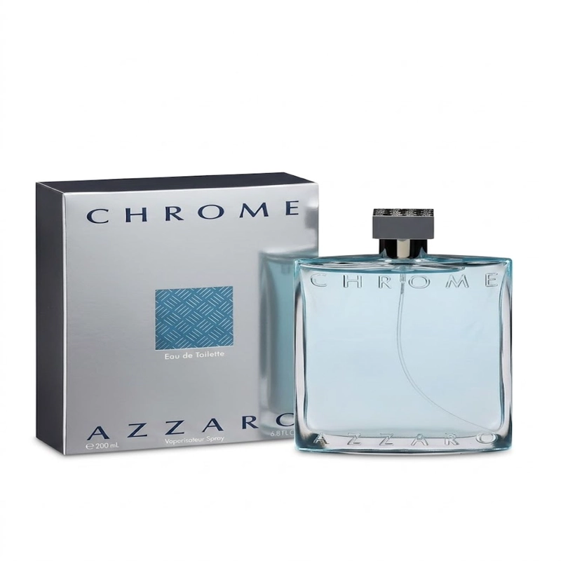 AZZARO CHROME MEN EDT 200ML. - 1