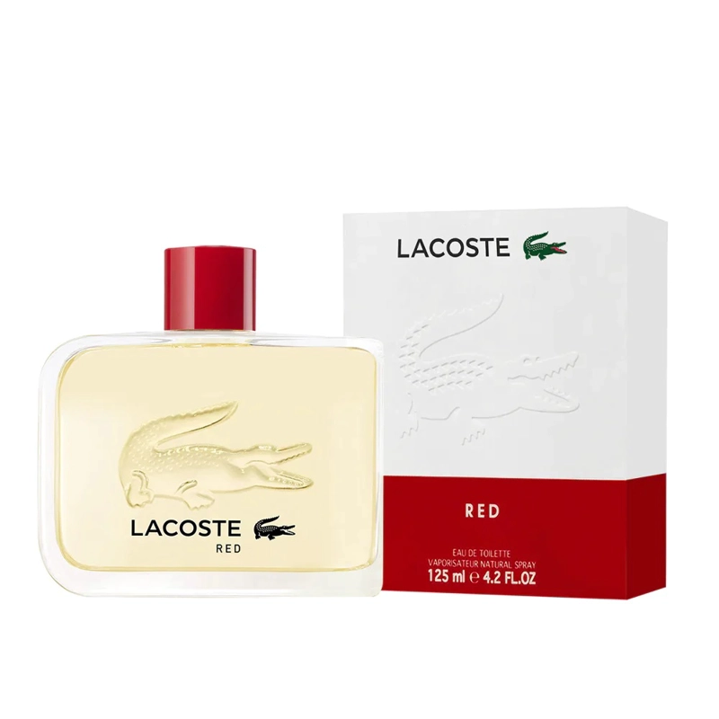 LACOSTE RED MEN EDT 125ML - 1