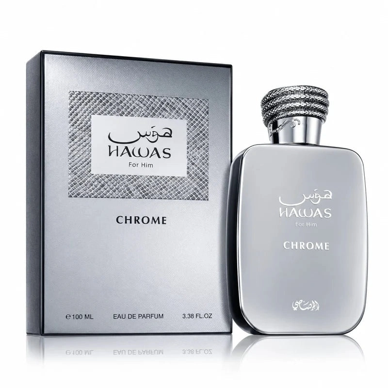 RASASI HAWAS CHROME FOR HIM EDP 100ML - 1