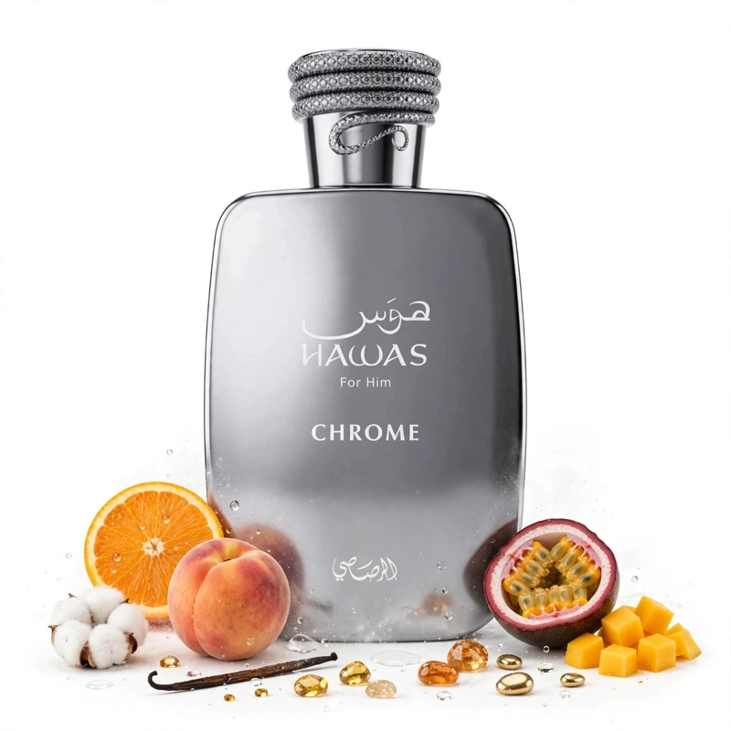 RASASI HAWAS CHROME FOR HIM EDP 100ML - 2