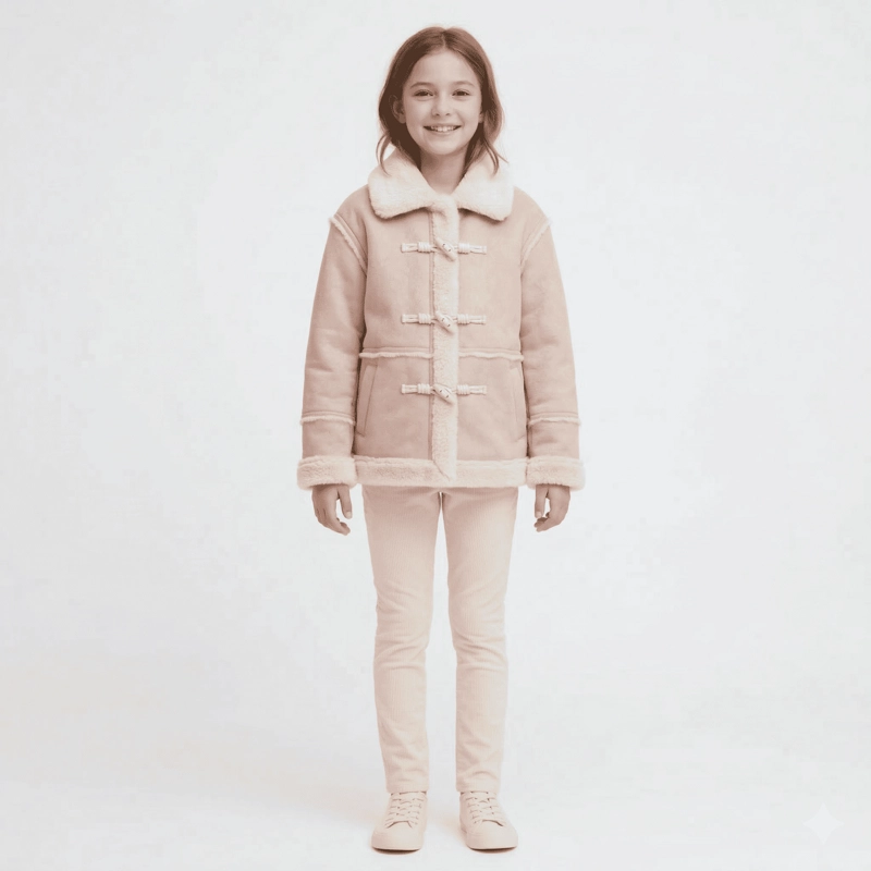 CHAQUETA NIÑO INVIERNO CHIPORRO ABRIGO INFANTIL FORRADO - 4