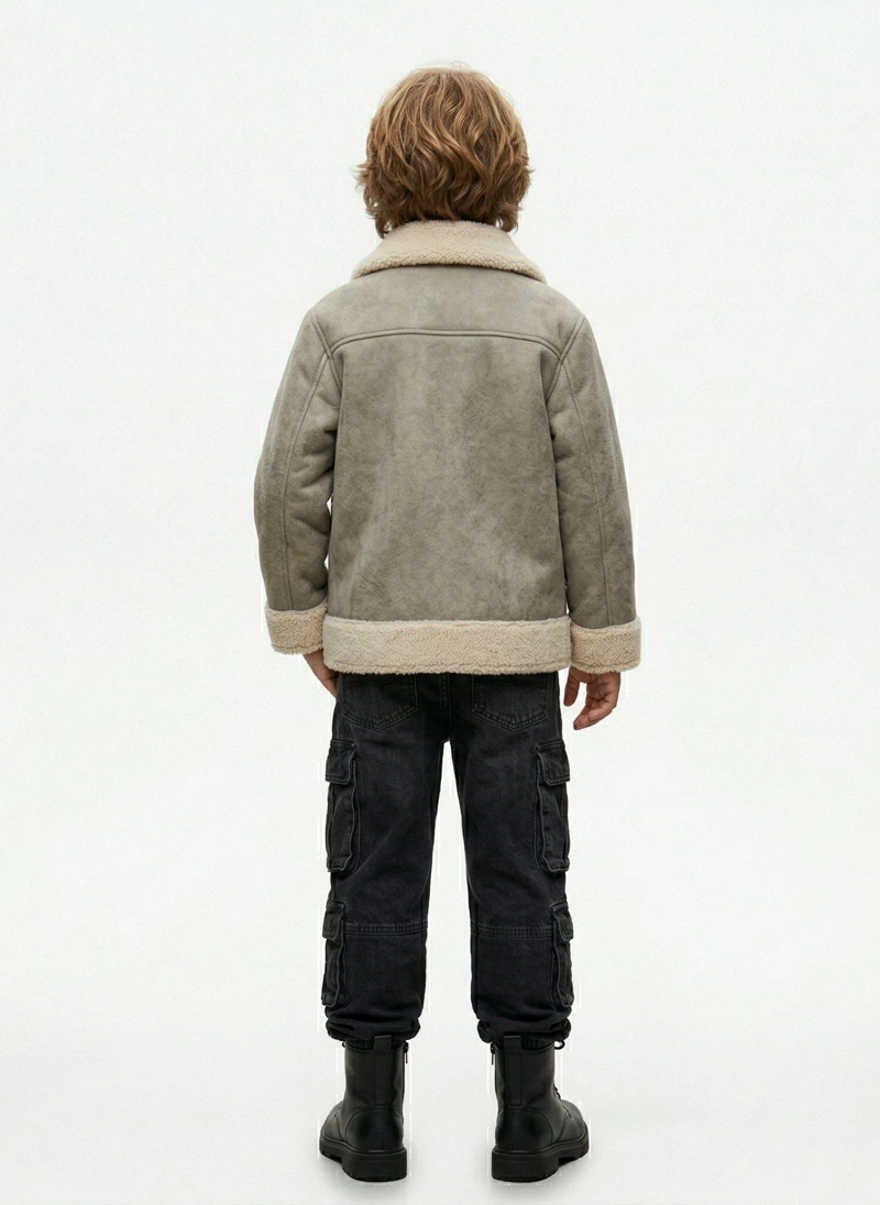 CHAQUETA NINO CHIPORRO INVIERNO TERMICA ABRIGADA - 3