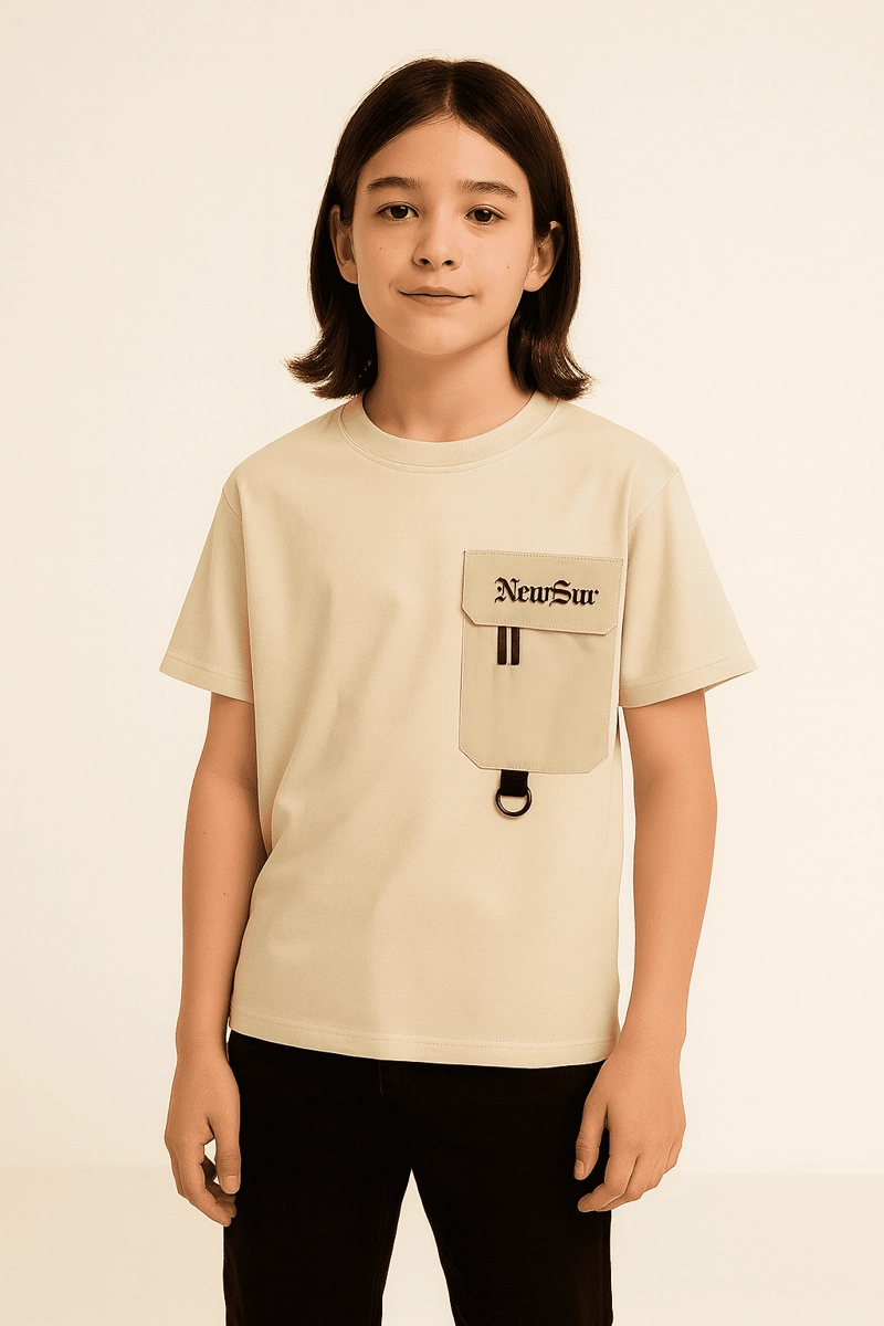 POLERA CARGO NEW STAR BOLSILLO ESTILO STREETWEAR - 1