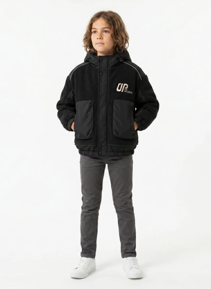 CHAQUETA CHIPORRO NIÑO TERMICA INFANTIL CON CAPUCHA - 1