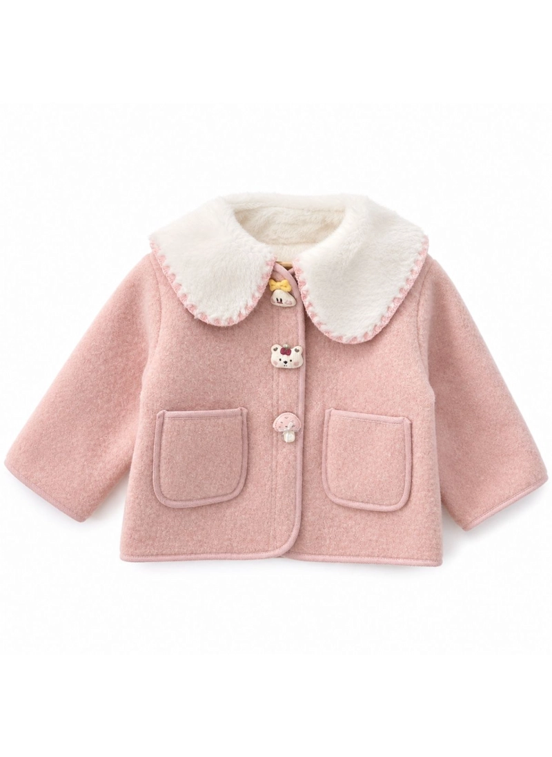 ABRIGO NINA INVIERNO CHAQUETA INFANTIL CHIPORRO ELEGANTE - 3
