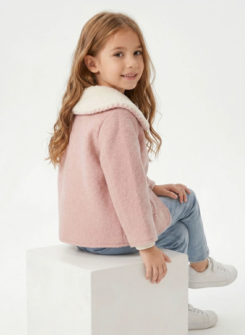 ABRIGO NINA INVIERNO CHAQUETA INFANTIL CHIPORRO ELEGANTE - 5