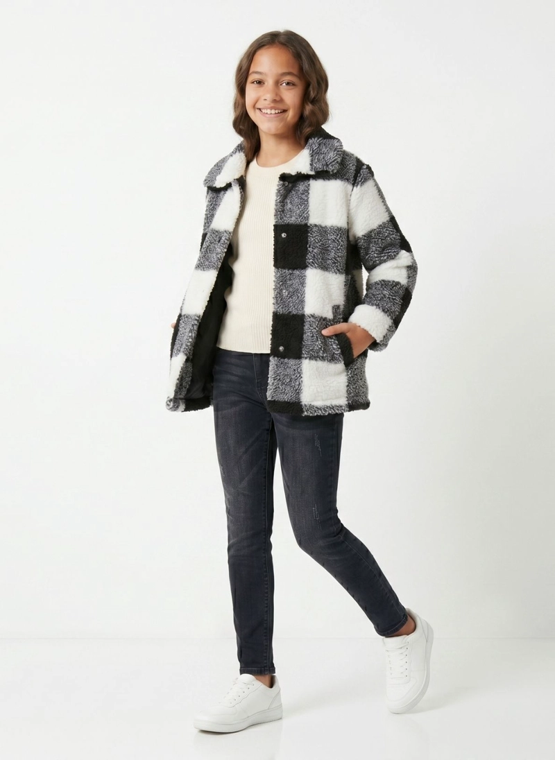 POLERON CHIPORRO NINA JACKET POLAR OVERSIZE AESTHETIC - 1