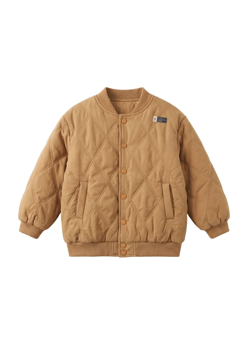 CHAQUETA ACOLCHADA NIÑO PARKA BOMBER INVIERNO LIVIANA - 4