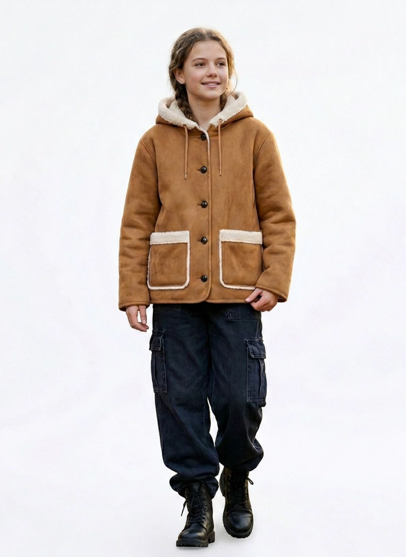 CHAQUETA NINO CHIPORRO INVIERNO TERMICA ABRIGADA - 1