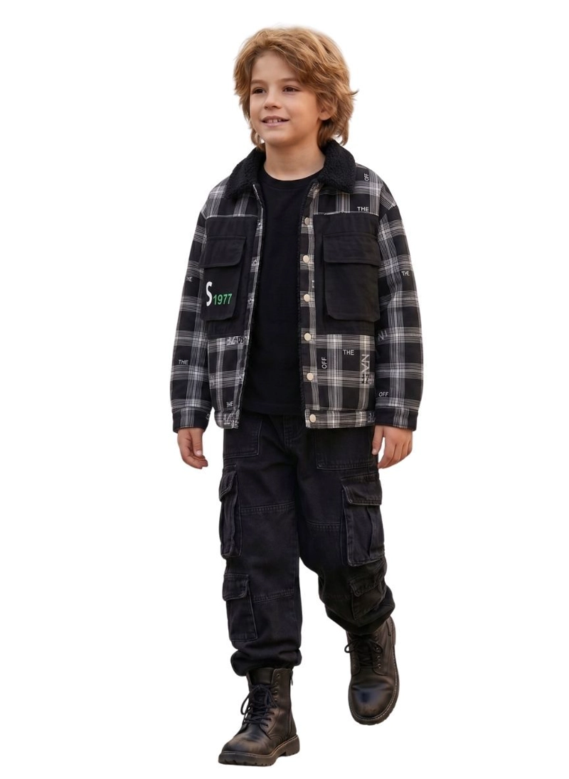 CHAQUETA CAMISA JUVENIL CHIPORRO TERMICA LEÑADORA URBANA - 2