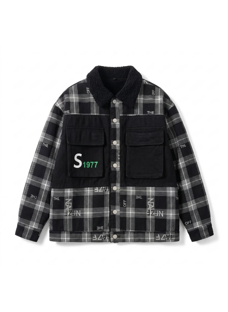 CHAQUETA CAMISA JUVENIL CHIPORRO TERMICA LEÑADORA URBANA - 4