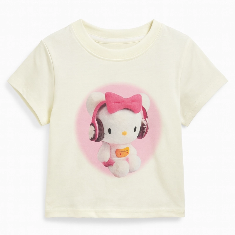 POLERA INFANTIL ROSADA ESTAMPADO PERSONAJE - 3