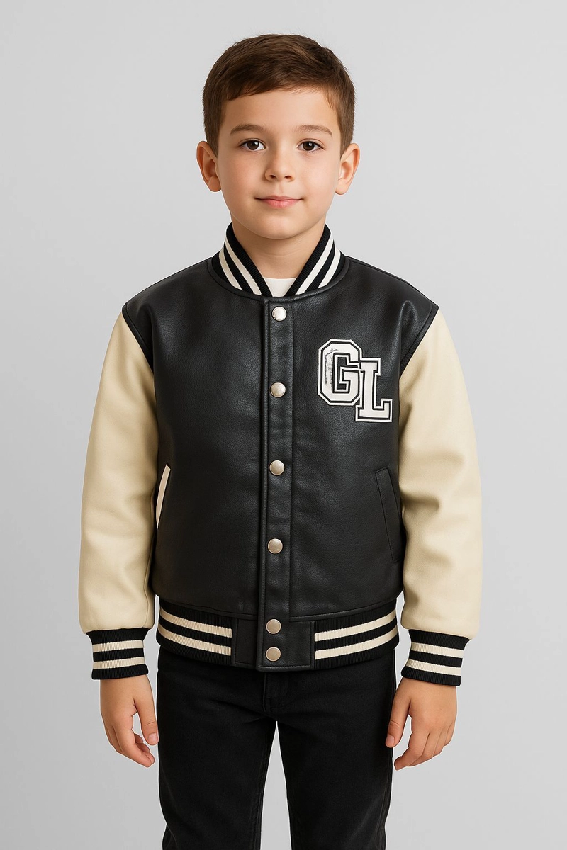 CHAQUETA BOOMBER VARSITY PARA NIÑOS - 3