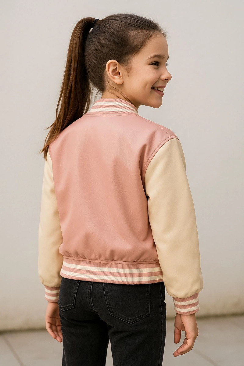CHAQUETA BOOMBER VARSITY PARA NIÑOS - 3
