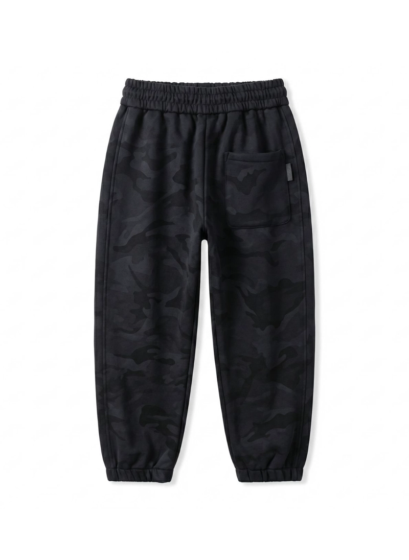 PANTALON DE BUZO JOGGER CAMUFLADO MILITAR PARA NIÑO - 5