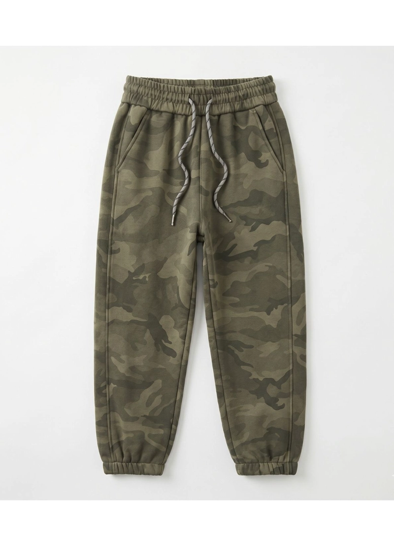 PANTALON DE BUZO JOGGER CAMUFLADO MILITAR PARA NIÑO - 5