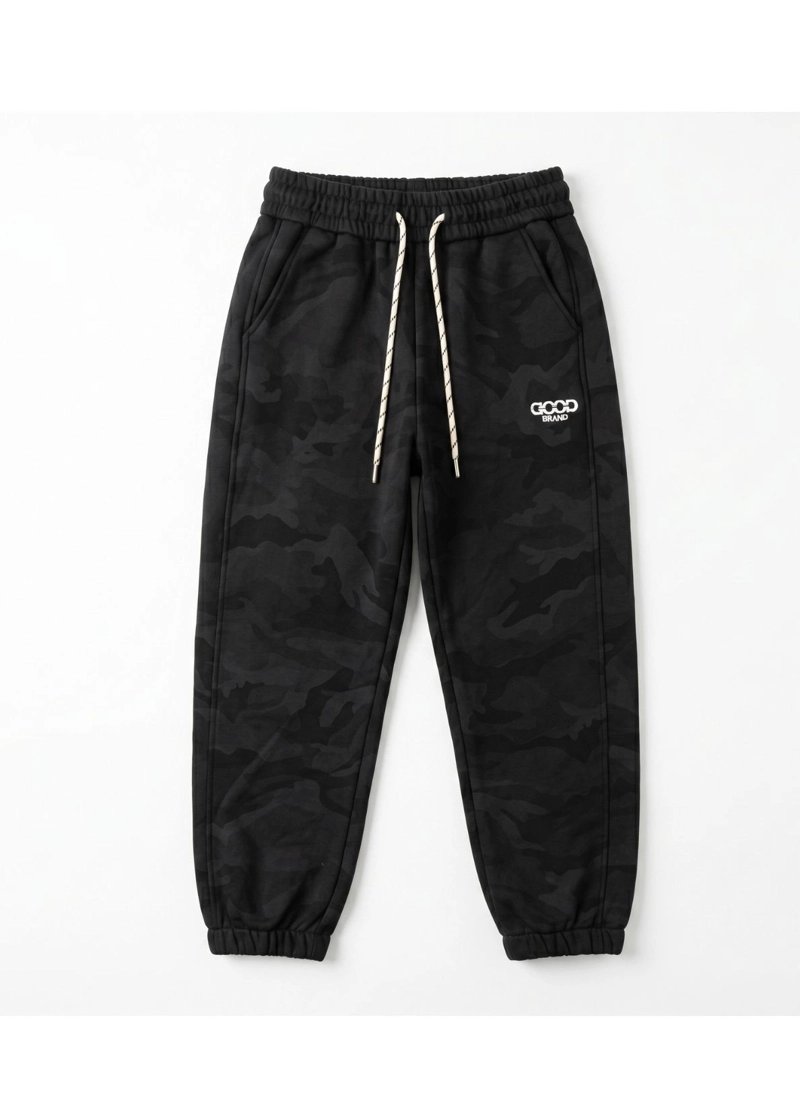 PANTALON DE BUZO JOGGER CAMUFLADO MILITAR PARA NIÑO - 6