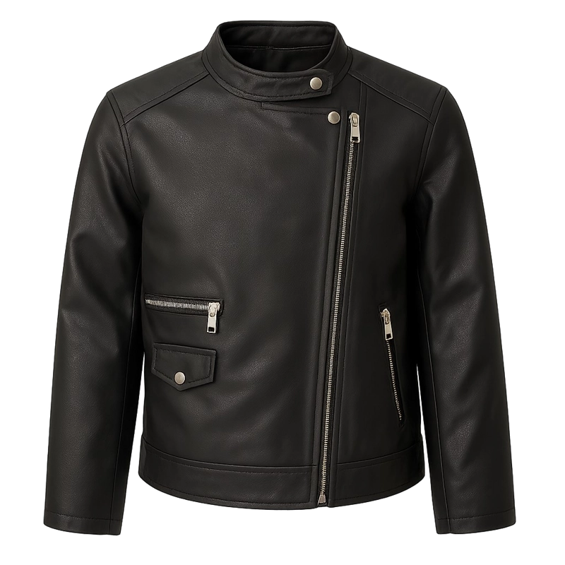 CHAQUETAS BIKER ECOCUERO PARA NIÑOS - 1