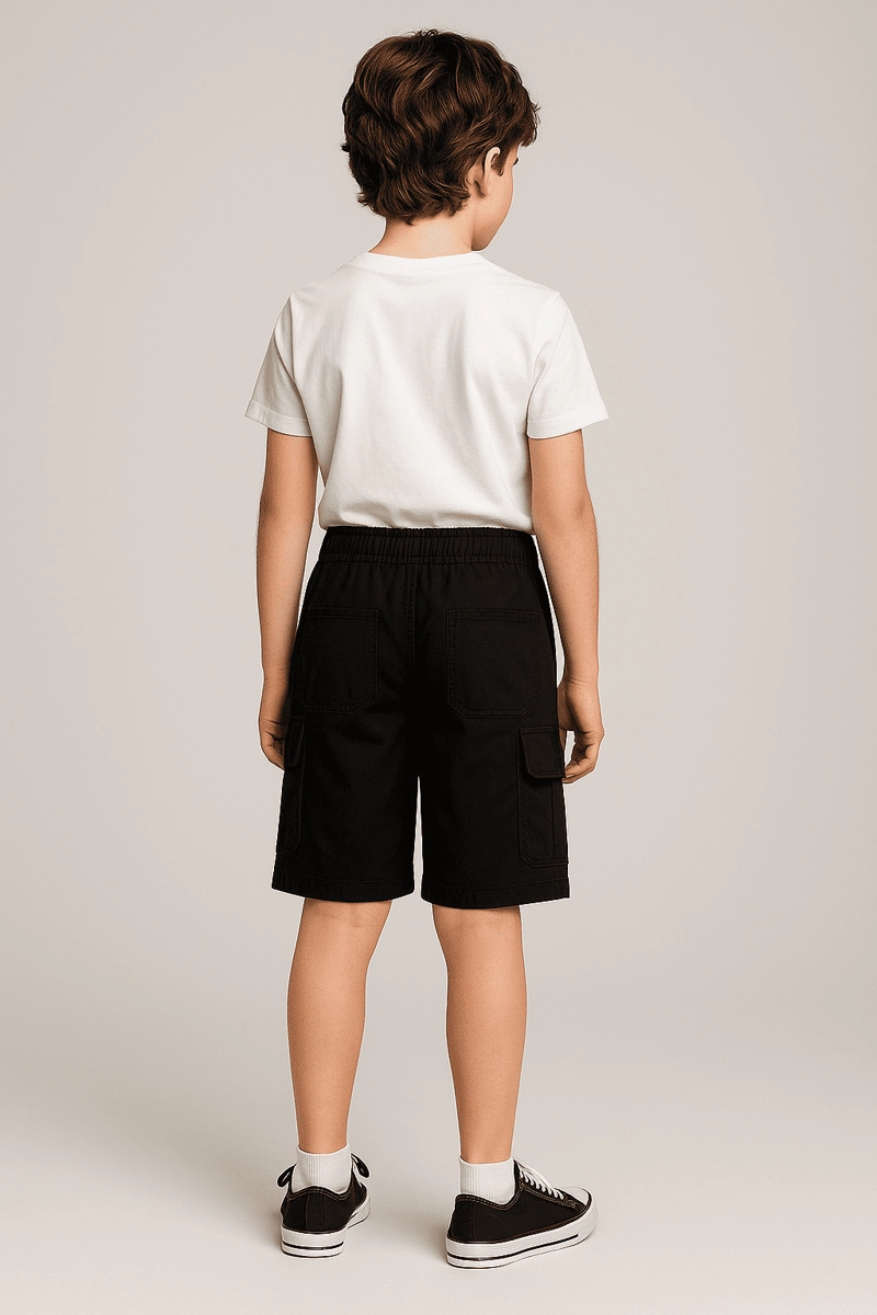 BERMUDA SHORT CASUAL CARGO NIÑOS MODA URBANA - 2