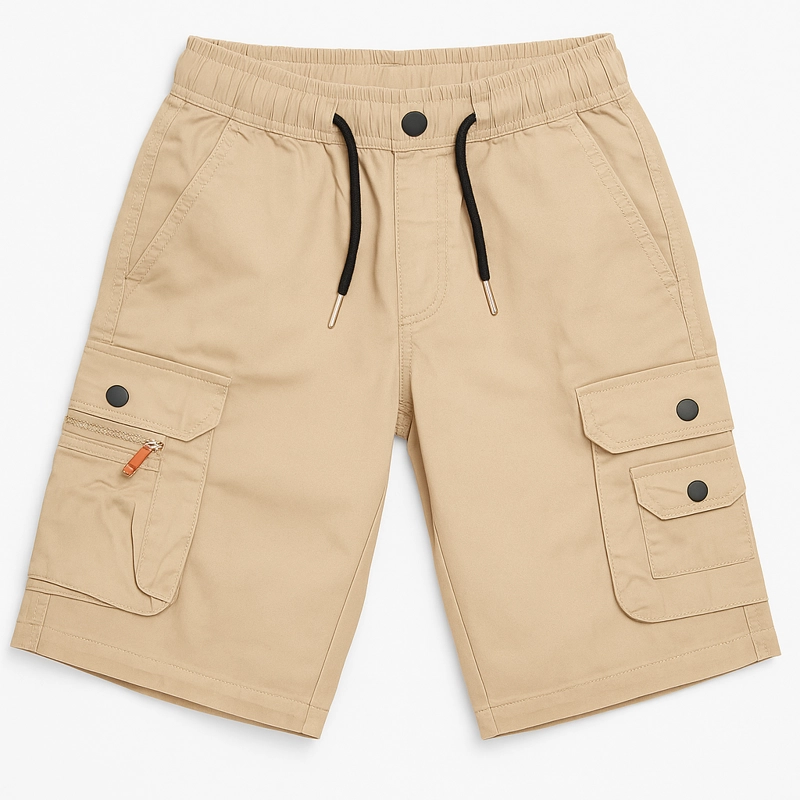BERMUDA SHORT CASUAL CARGO NIÑOS MODA URBANA - 3