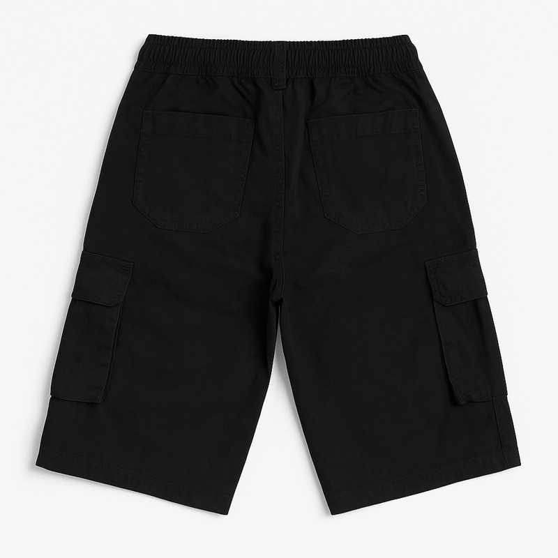 BERMUDA SHORT CASUAL CARGO NIÑOS MODA URBANA - 4