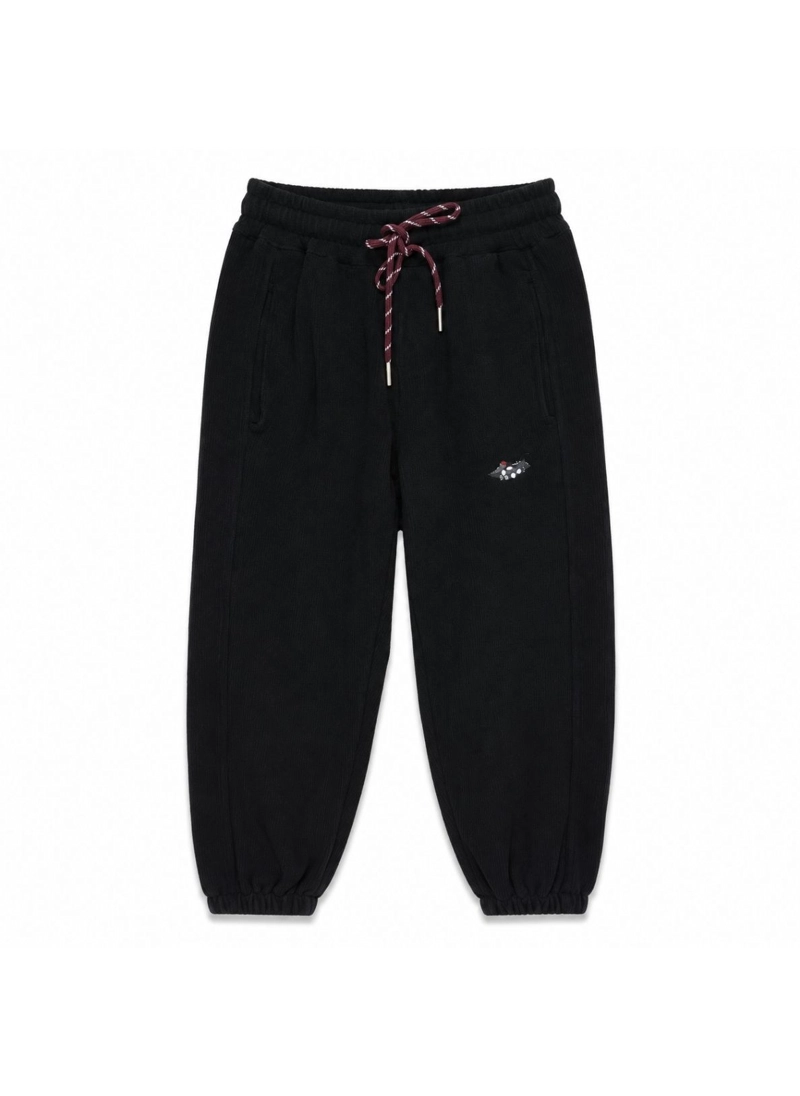 PANTALON BUZO COTEL NIÑA JOGGER CORDERO INVIERNO ELASTICO - 5