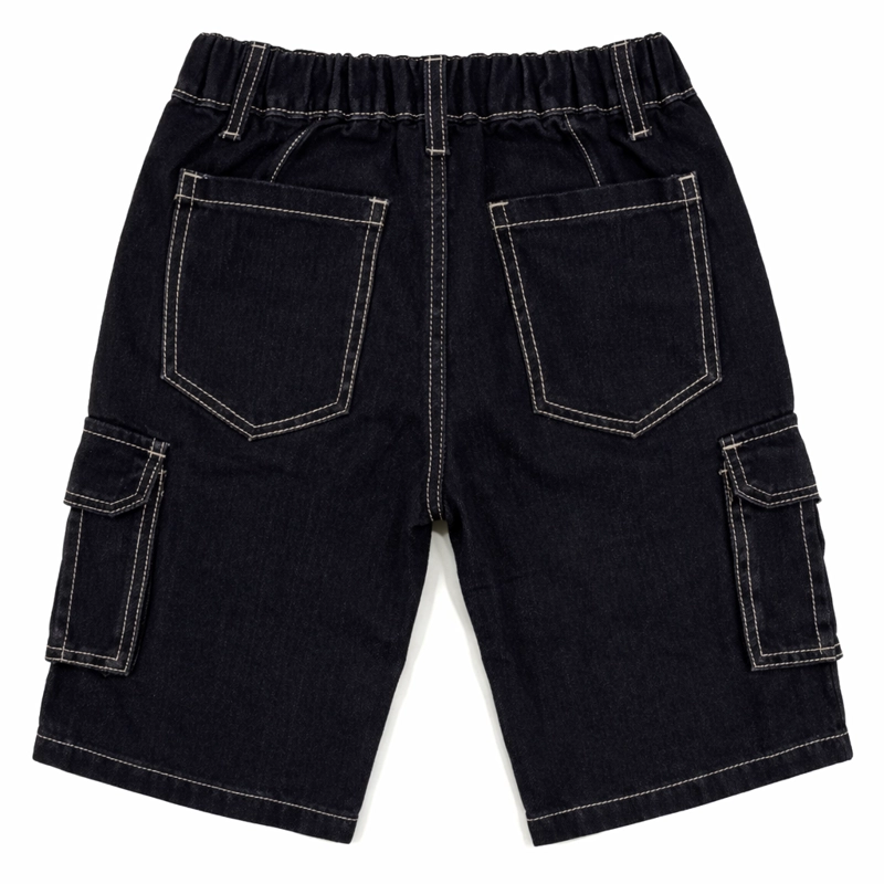 SHORT CARGO NIÑO CON BOLSILLOS LATERALES COMODO - 5
