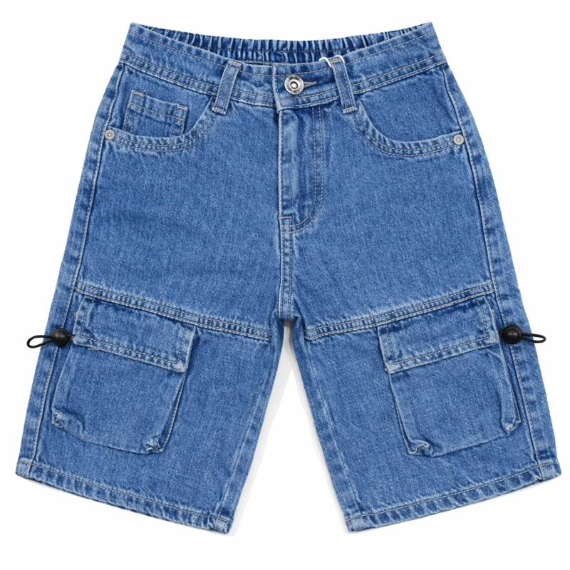 SHORT CARGO NIÑO CON BOLSILLOS COMODO VERANO - 3