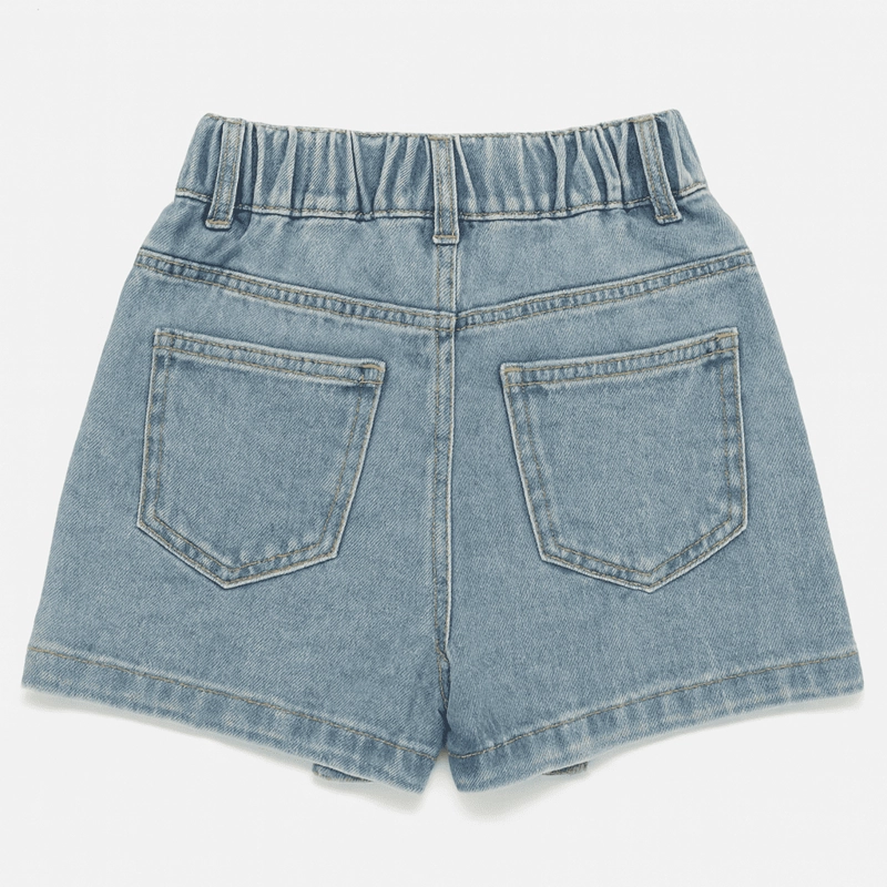 FALDA CARGO NIÑA CON BOLSILLOS MODA INFANTIL 2025 - 4