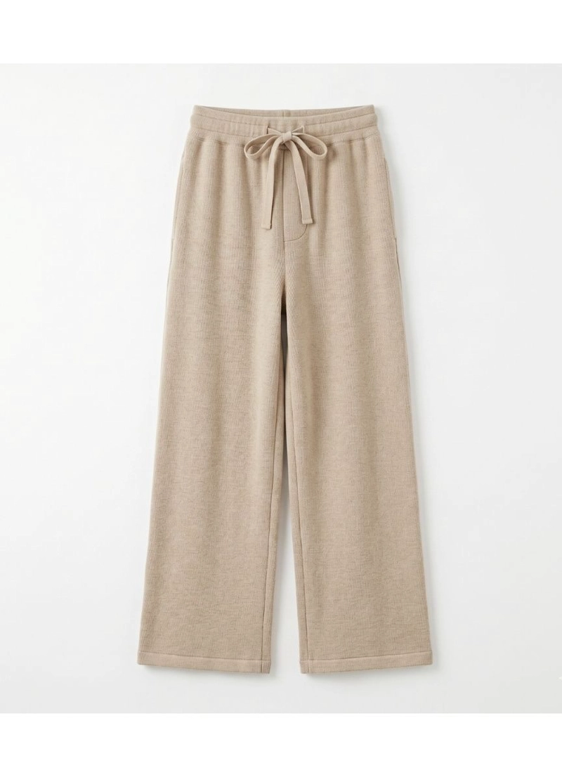 PANTALON ANCHO NIÑA PALAZZO HOLGADO CON CINTURA ELASTICA - 3