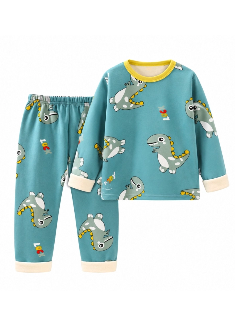 PIJAMA CHIPORRO INVIERNO NIÑO NIÑA POLAR TERMICO - 2
