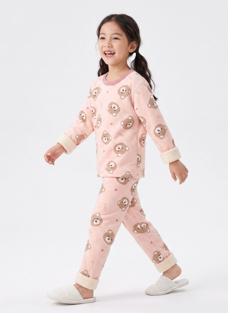 PIJAMA CHIPORRO INVIERNO NIÑO NIÑA POLAR TERMICO - 4